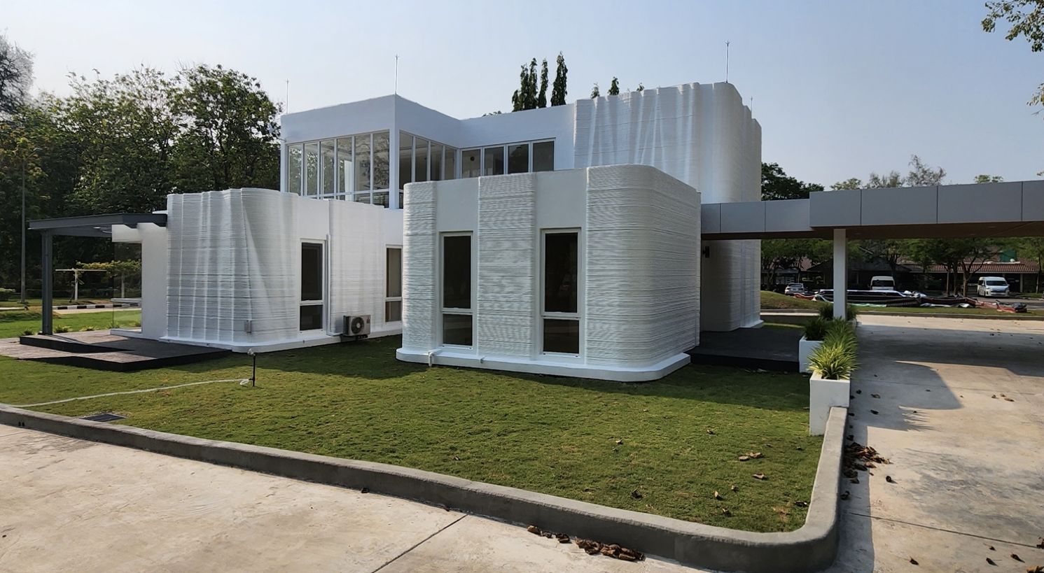 3D-printed medical center from COBOD in Thailand