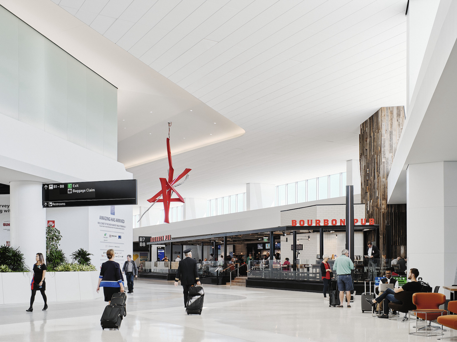 Harvey Milk Terminal 1 becomes first airport terminal to achieve LEED v4 Platinum Certification