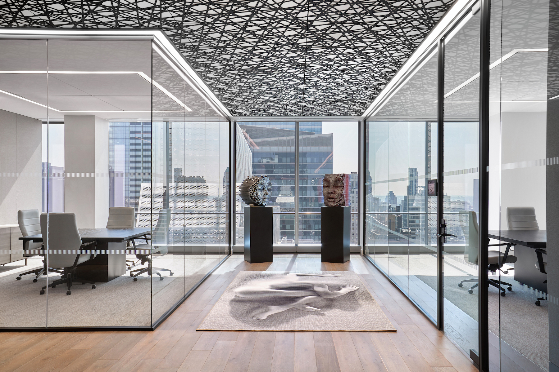 Ducera's office exhibits the firm's art work. Image: Courtesy of Ted Moudis Associates