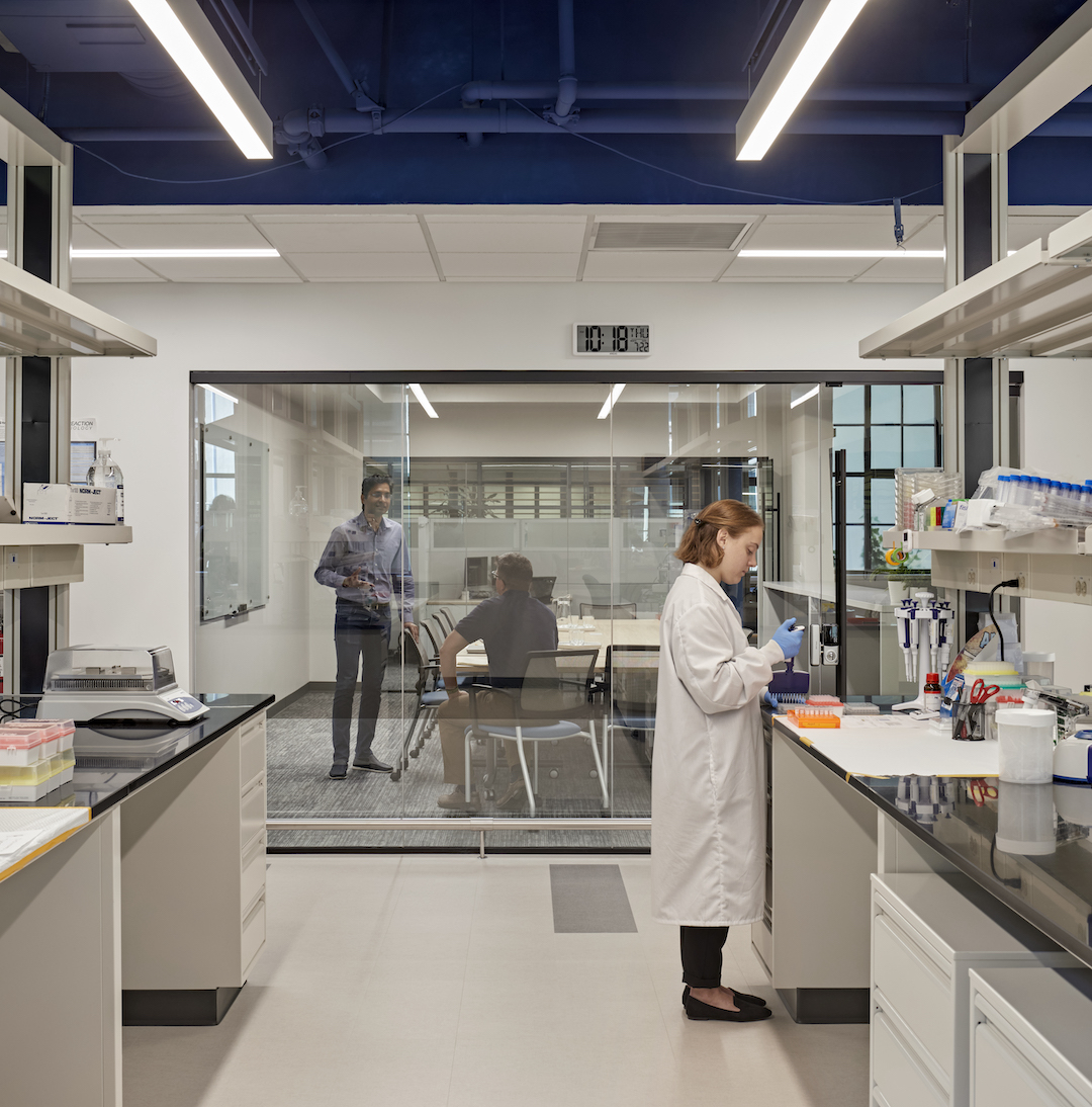 Lexington Mass building turned into lab space