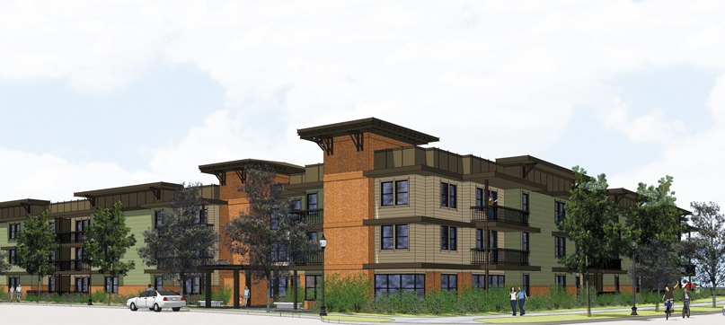 With 57 units in Phase 1 of the project, Orchards at Orenco in Hillsboro, Ore., 