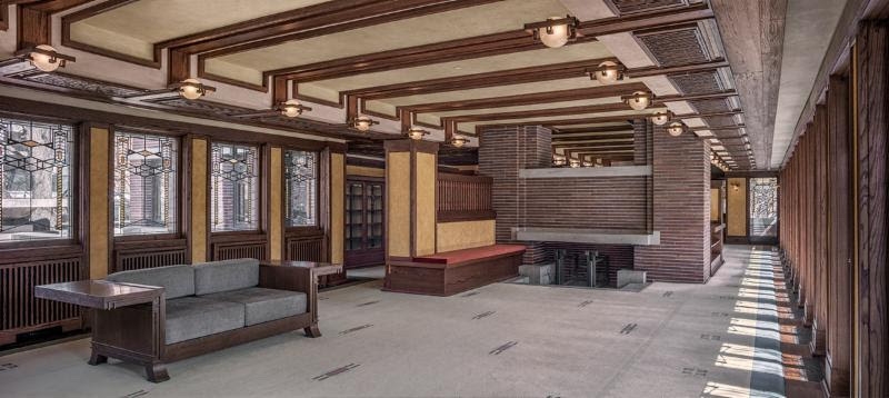Interior Restoration Of Frank Lloyd Wright S Frederick C