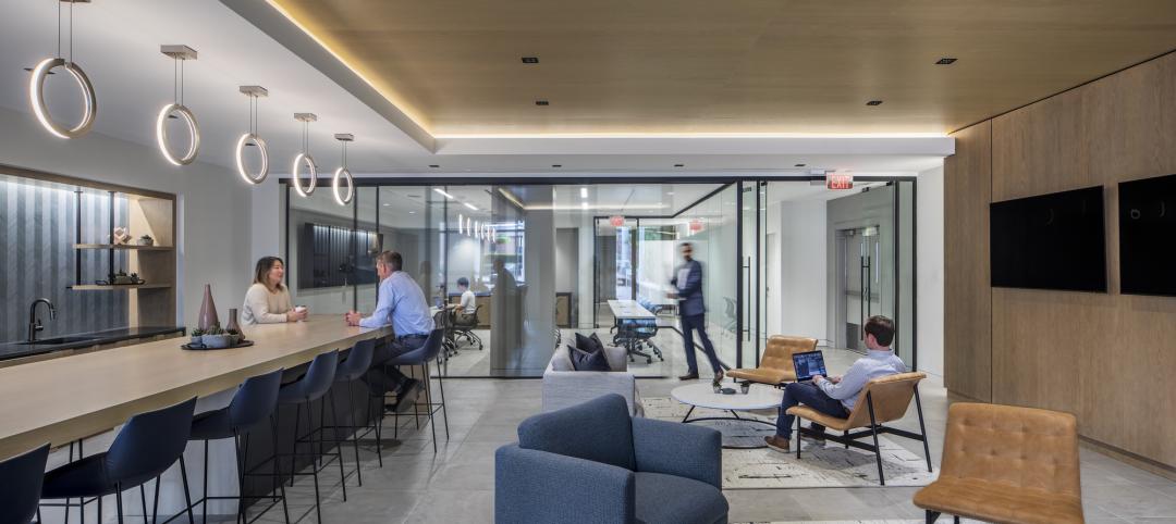 Hybrid workplace modern office-goers