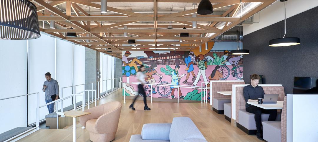 BlackRock's iHub in Atlanta is designed to expand as the asset management giant adds more workers. Images: Garret Rowland