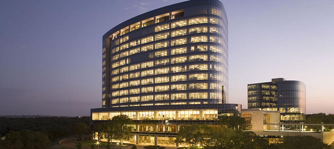 Tesoro Corporation headquarters in San Antonio, TX, a LEED-certified building. P