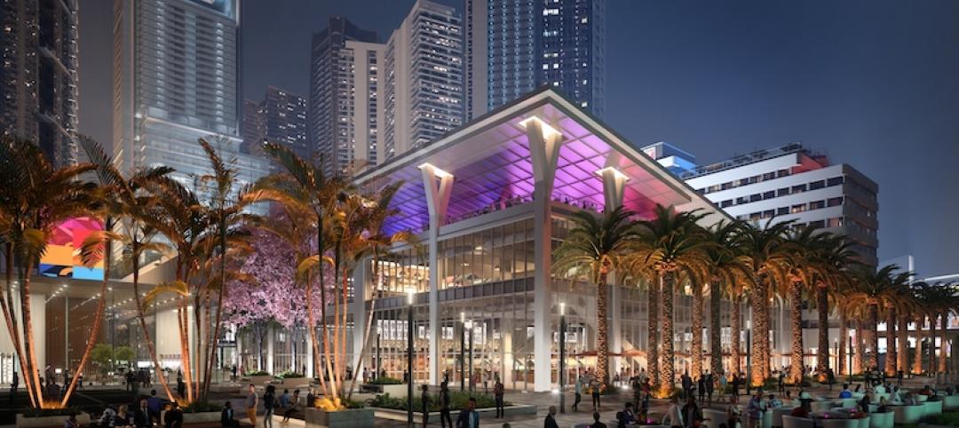 Miami Worldcenter jewel box retail rendering
