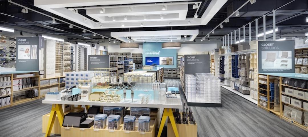 The interior of the redesigned Container Store