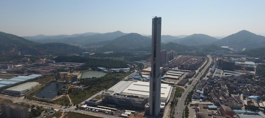 thyssenkrupp's new test tower in China