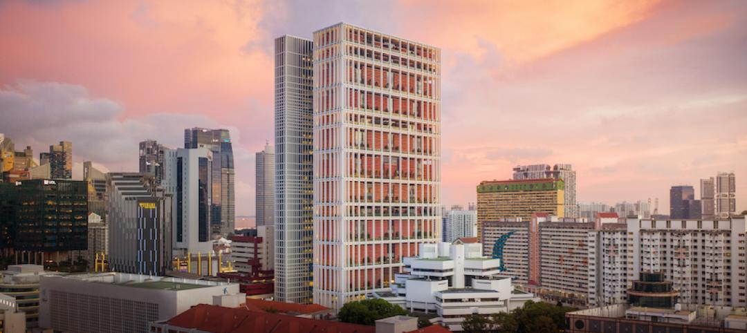 The State Courts Towers is Singapore's tallest government building