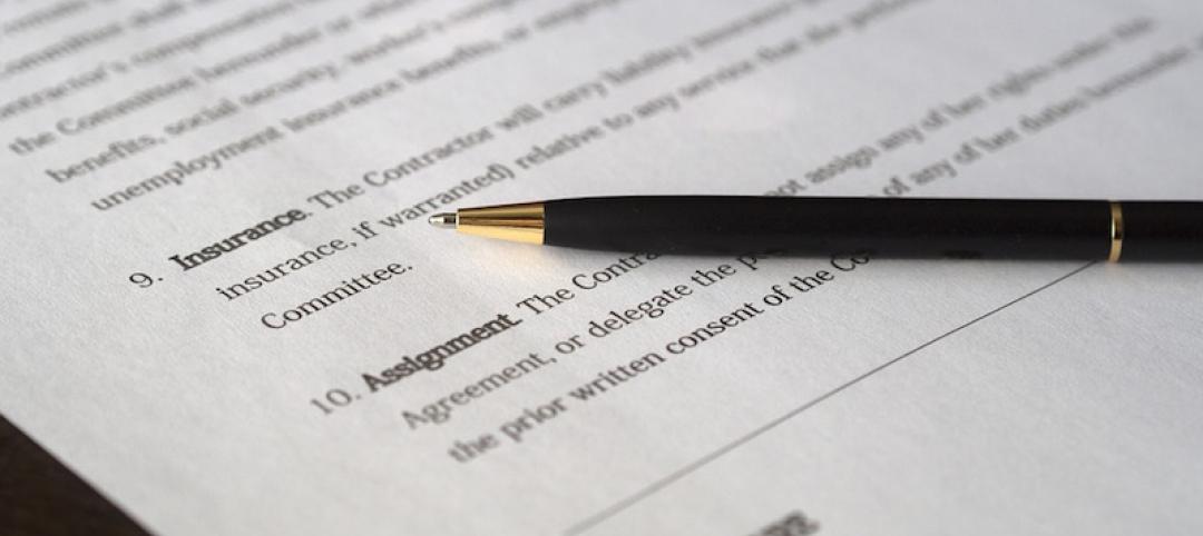 A pen sitting on top of a contract