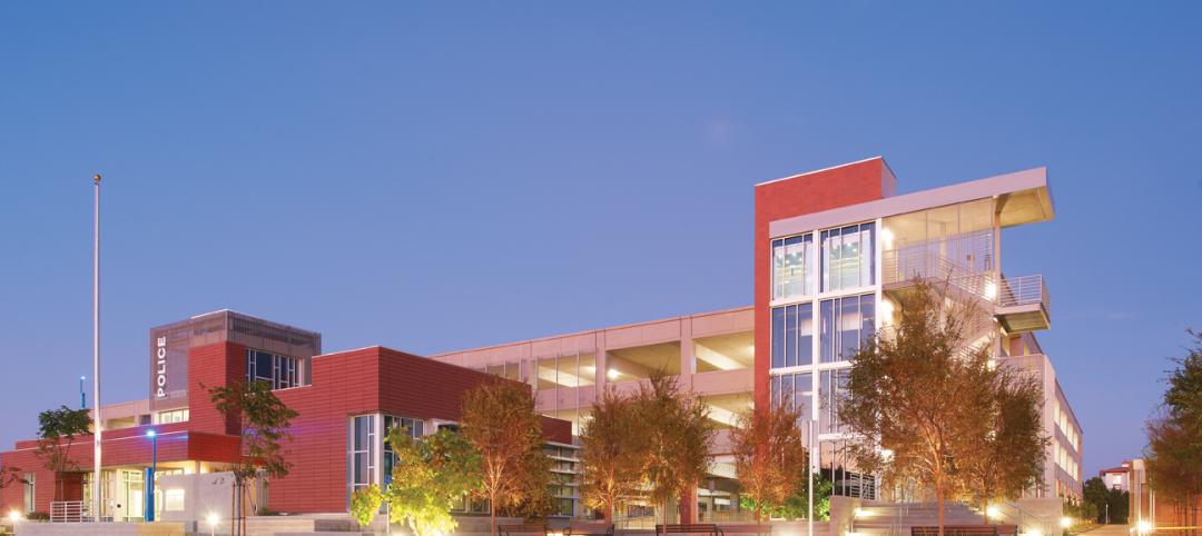 The LEED Platinum, net-zero-ready campus police substation at Miramar College, a