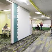 Group study rooms higher education space