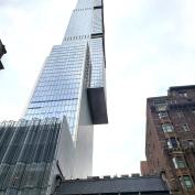 Fire safety considerations for cantilevered buildings, One Central Park, Lilker