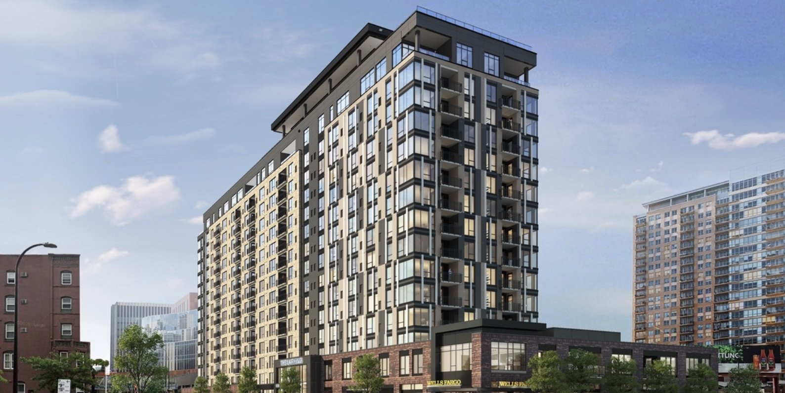 The Larking is a mixed-use development in the Twin Cities market. Images: Courtesy of Kraus-Anderson