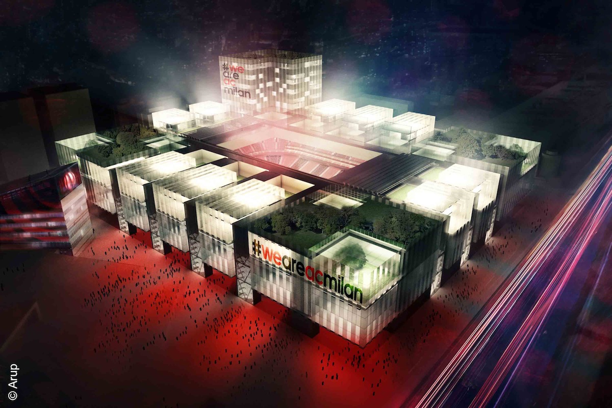 Arup unveils plans for the new A.C. Milan stadium