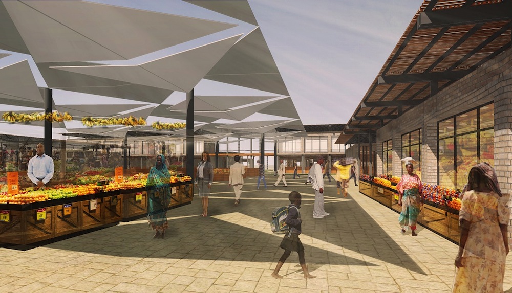 PAB Architects designs marketplace to centralize Senegal street vending