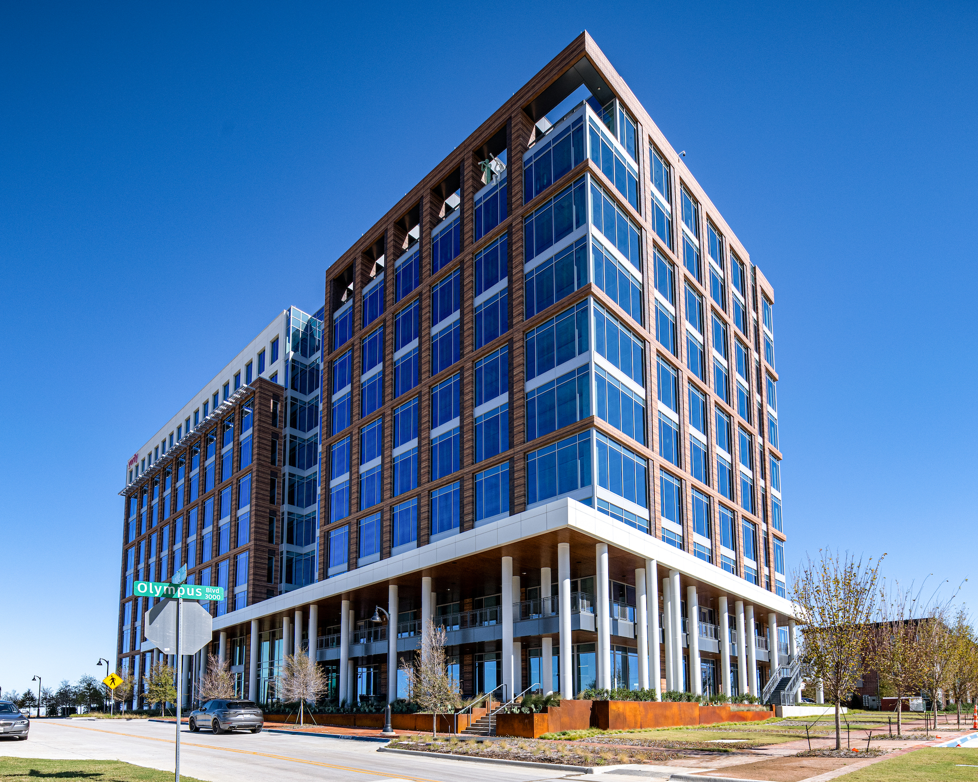 The 2999 Olympus office building near DFW Airport is now home to two Alphabet companies