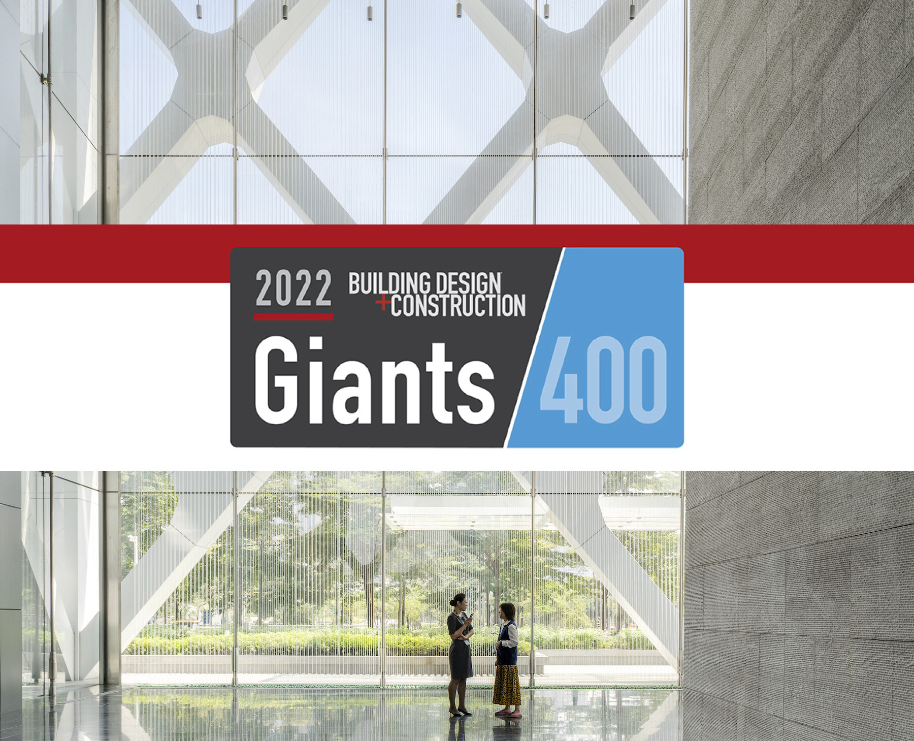 2022 Giants 400 Rankings from Building Design and Construction Image courtesy SOM