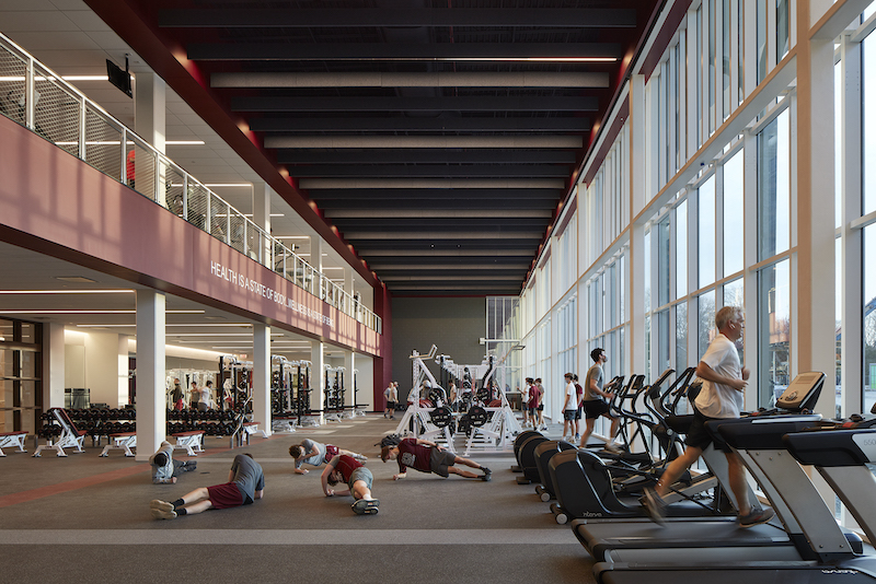 Montgomery Bell Academy H. Frank Burkholder Wellness Center fitness center