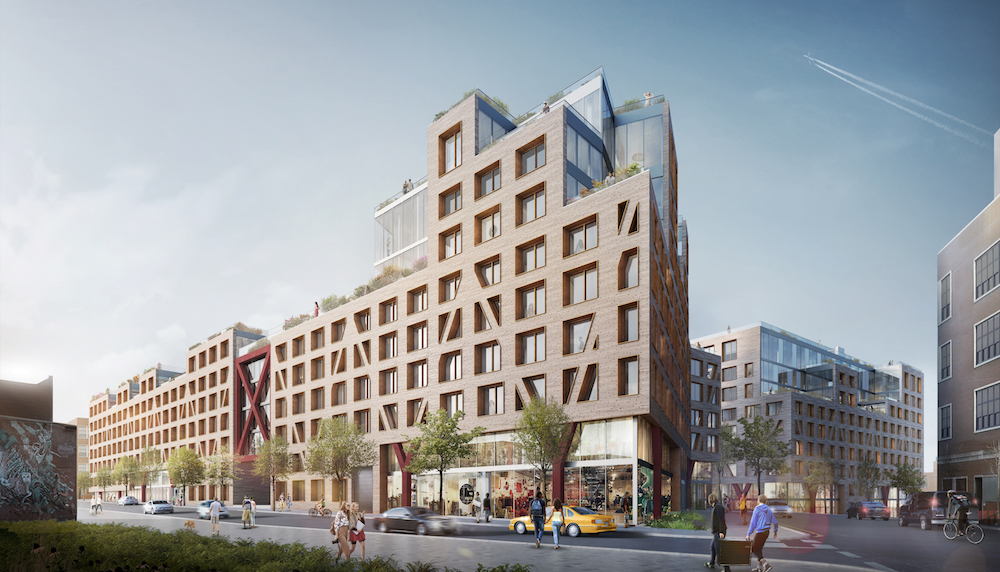 Courtyards make Brooklyn’s Bushwick II residential development its own miniature city