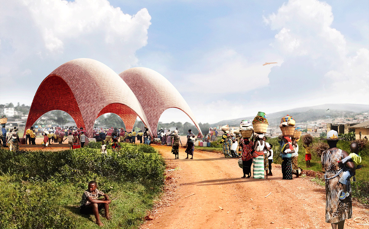 Norman Foster proposes Droneports as way to ship goods across Africa