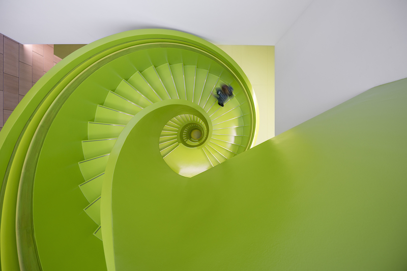 LEGO spiral staircase