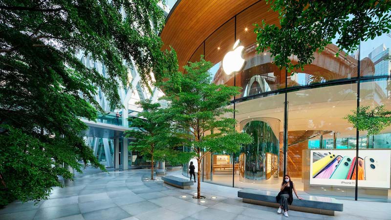 Apple Central World exterior