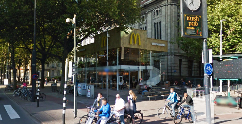 Rotterdam’s ‘ugliest building’ turns into sleek McDonald’s branch