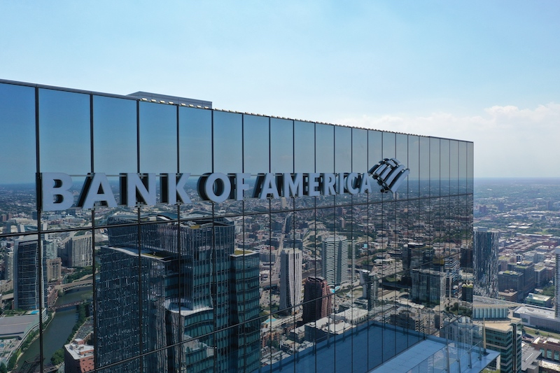 Bank of America Tower signage