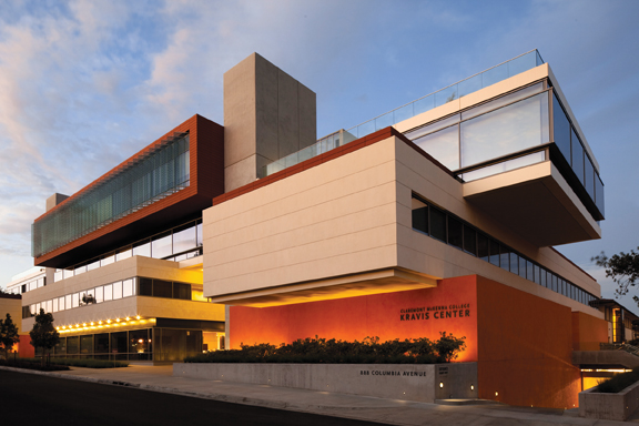 The Kravis Center at Claremont-McKenna College in Claremont, Calif. The 169,000-