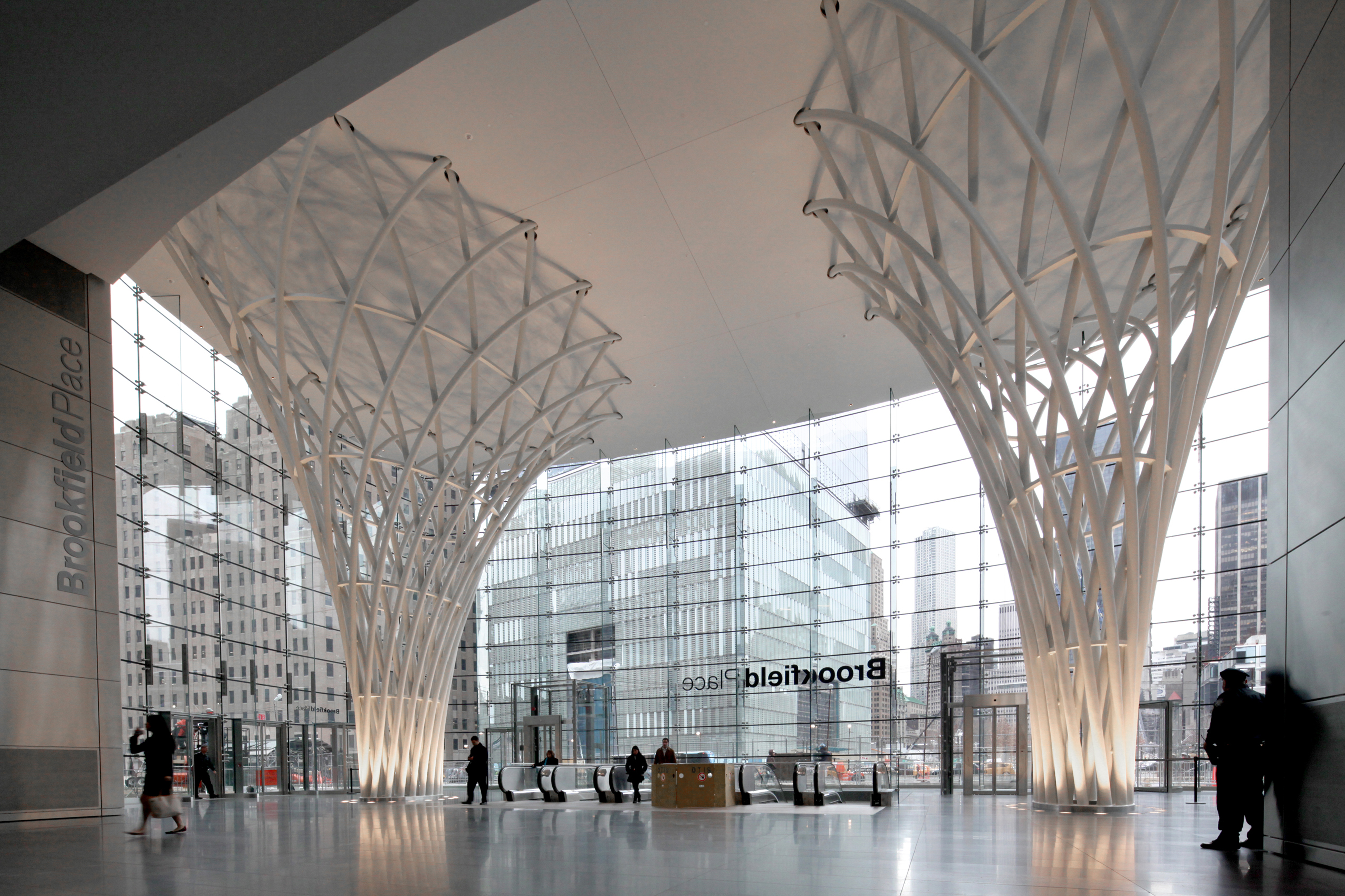Brookfield Place Entry Pavilion, New York - 12 award-winning structural steel buildings