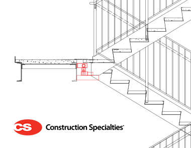 Construction Specialties DriftReady Stairs