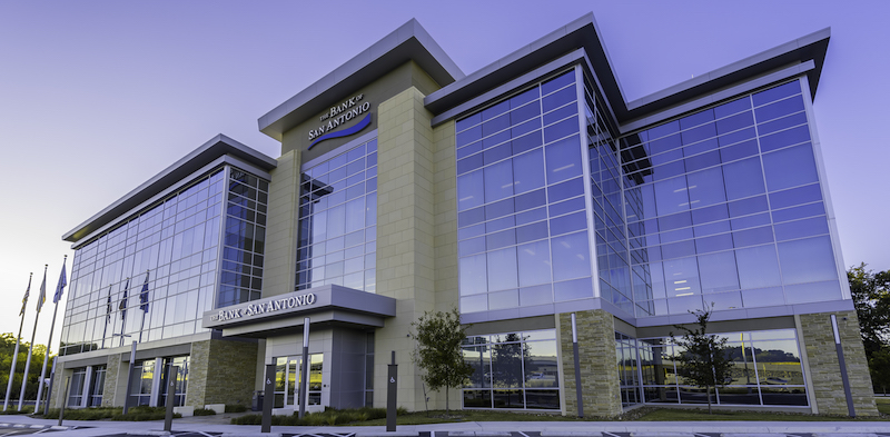 Bank of San Antonio’s new 56,000-sqare-foot office building. 