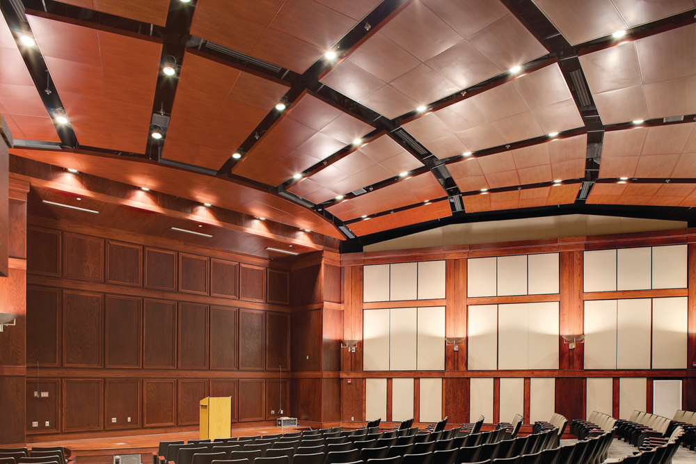 SpanAir Torsion Spring ceiling panels from Chicago Metallic