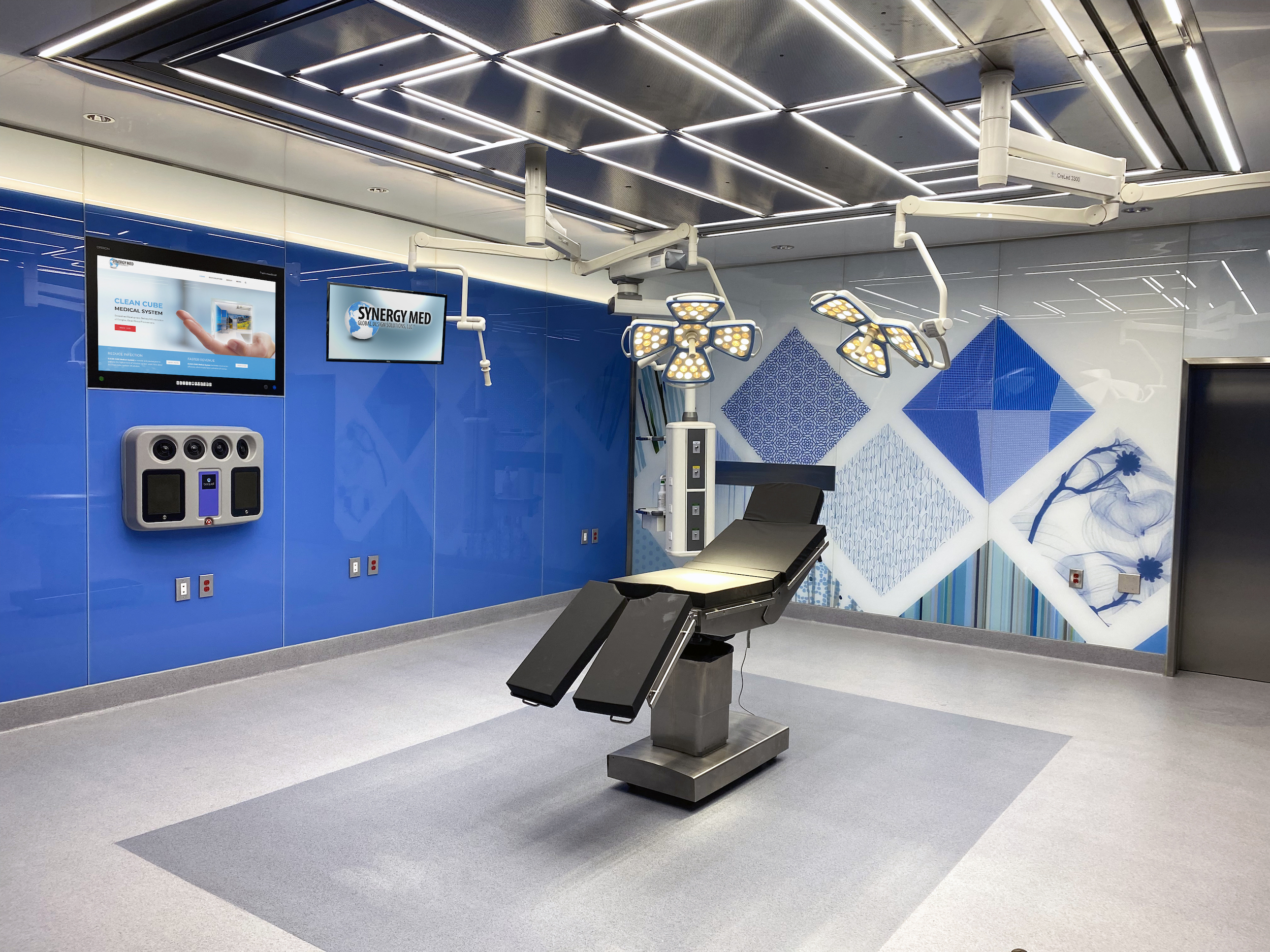 World’s first prefab operating room with fully automated disinfection technology opens in New York