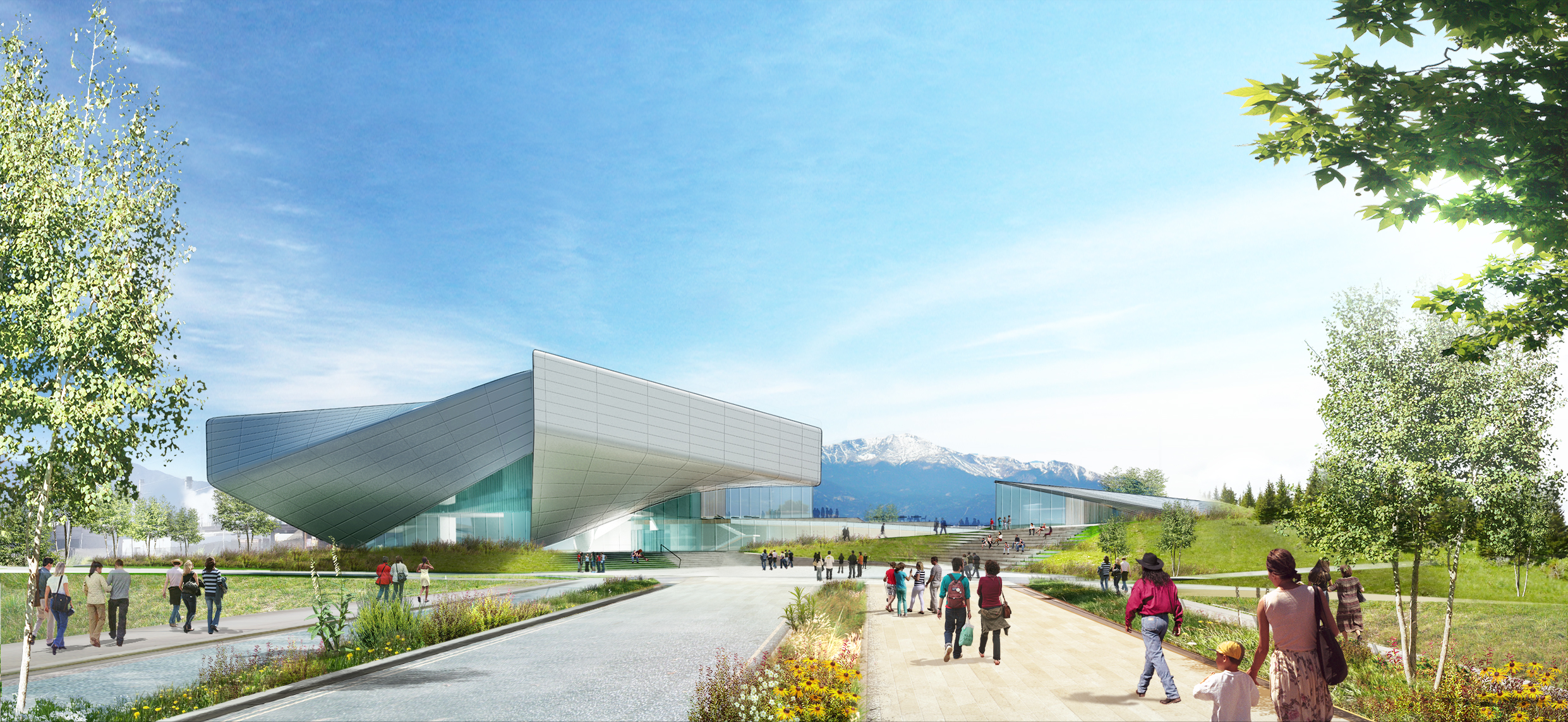 Preliminary Design for U.S. Olympic Museum Unveiled