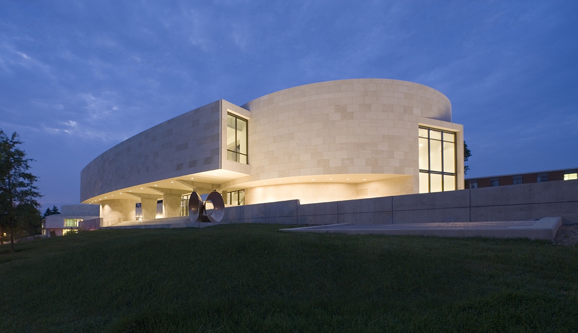 Katzen Arts Center, American University, Washington, D.C., designed by EYP. Phot
