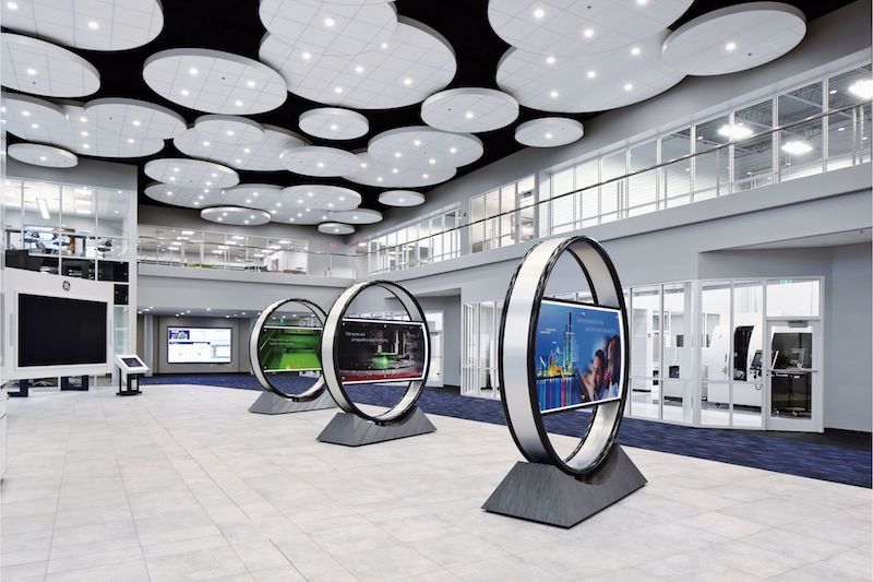 Acoustical Ceiling Clouds Soar Above Ge Customer Experience
