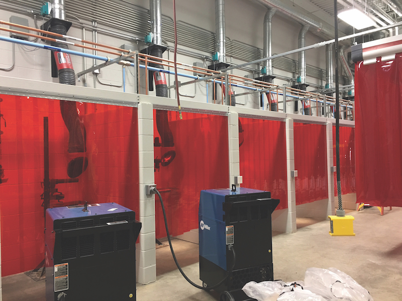 Viega ProPress used in welding-lab classrooms