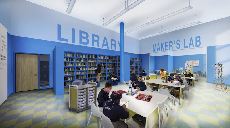 Great Lakes Academy Library and Makerspace