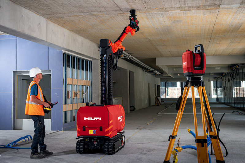 Meet Jaibot, Hilti's new construction jobsite robot