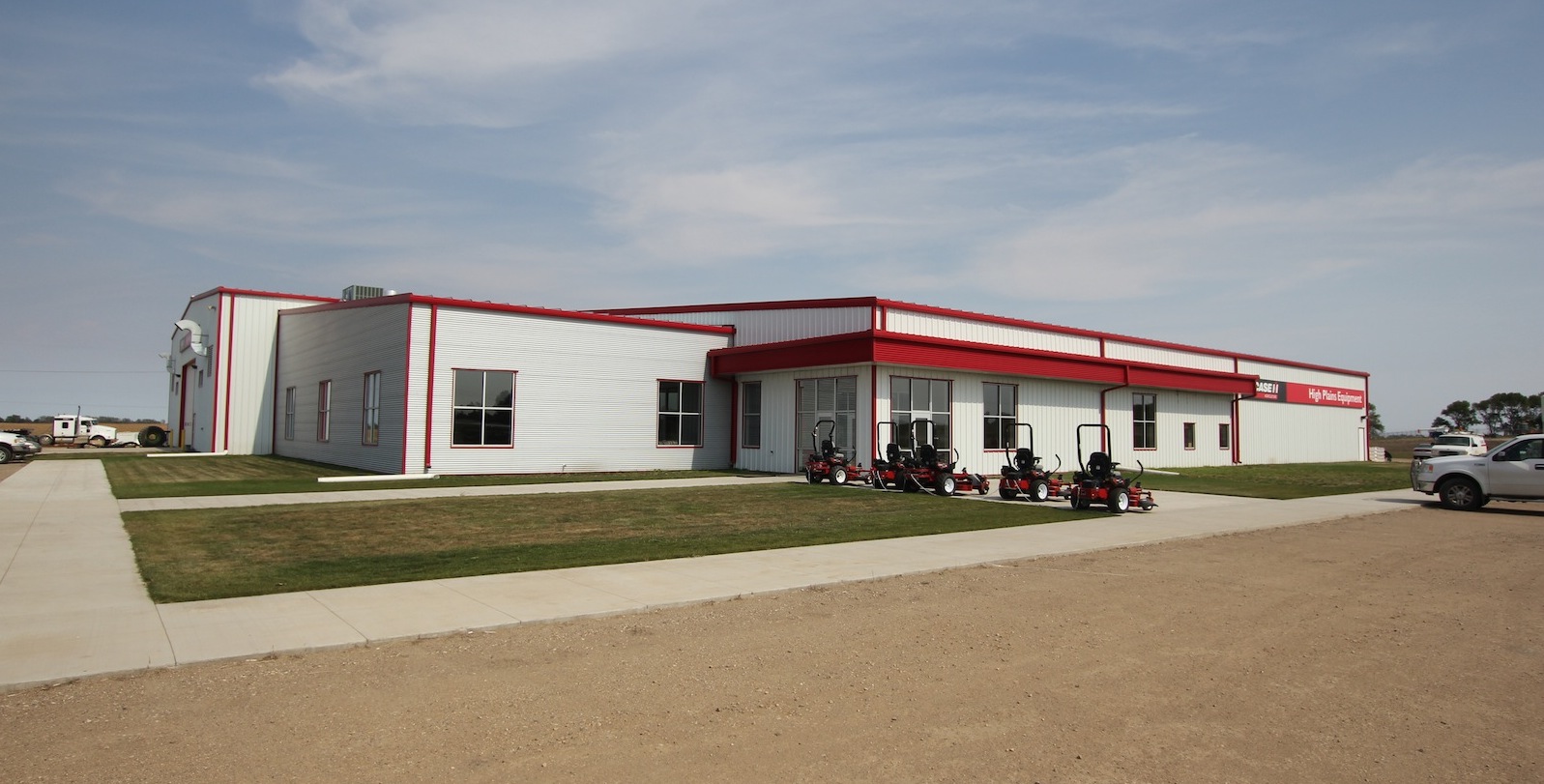 High Plains Equipment sells and services Case IH agricultural equipment at its n