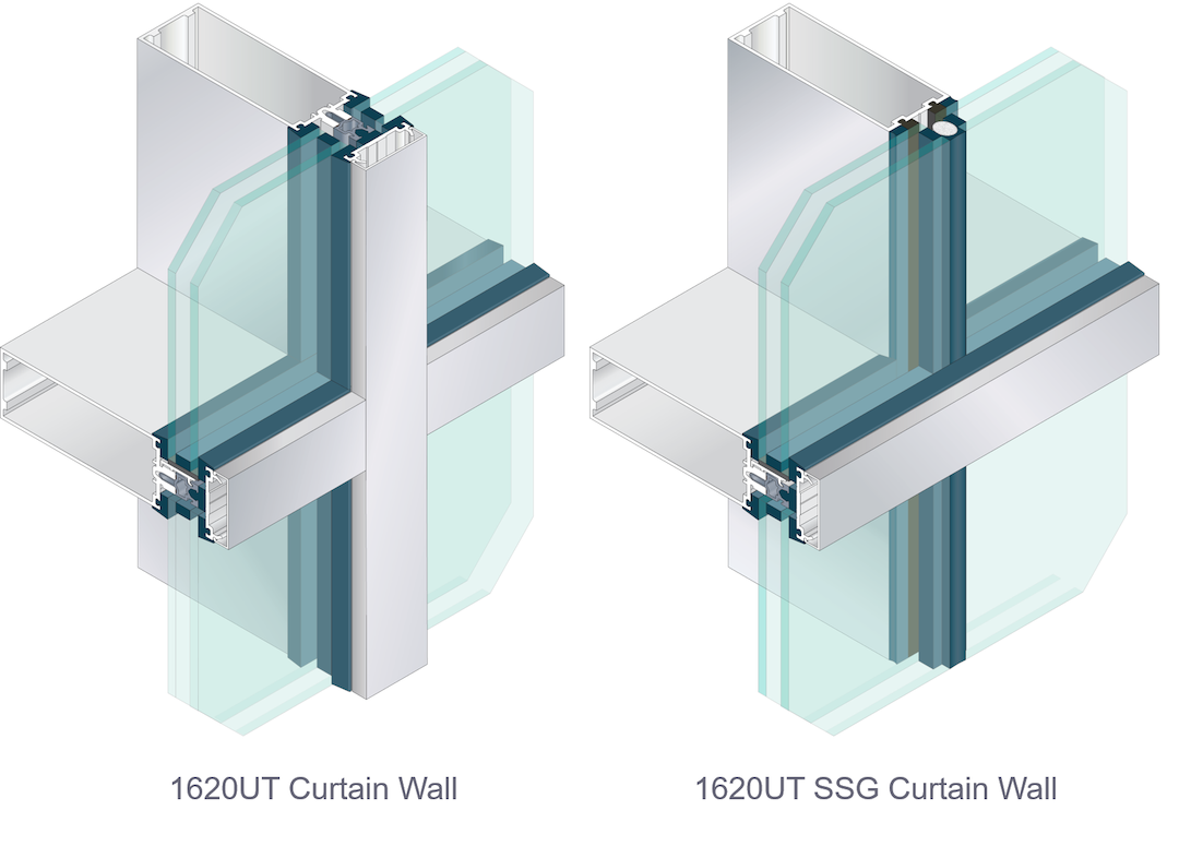 162OUT/162OUT SSG  Curtain Wall System