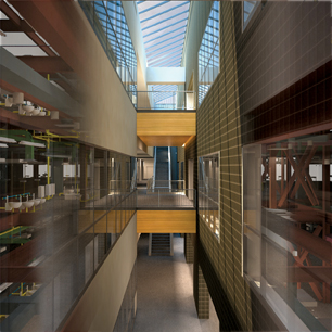 LEO A DALY, in a design-build project with Kiewit Construction, provided design 