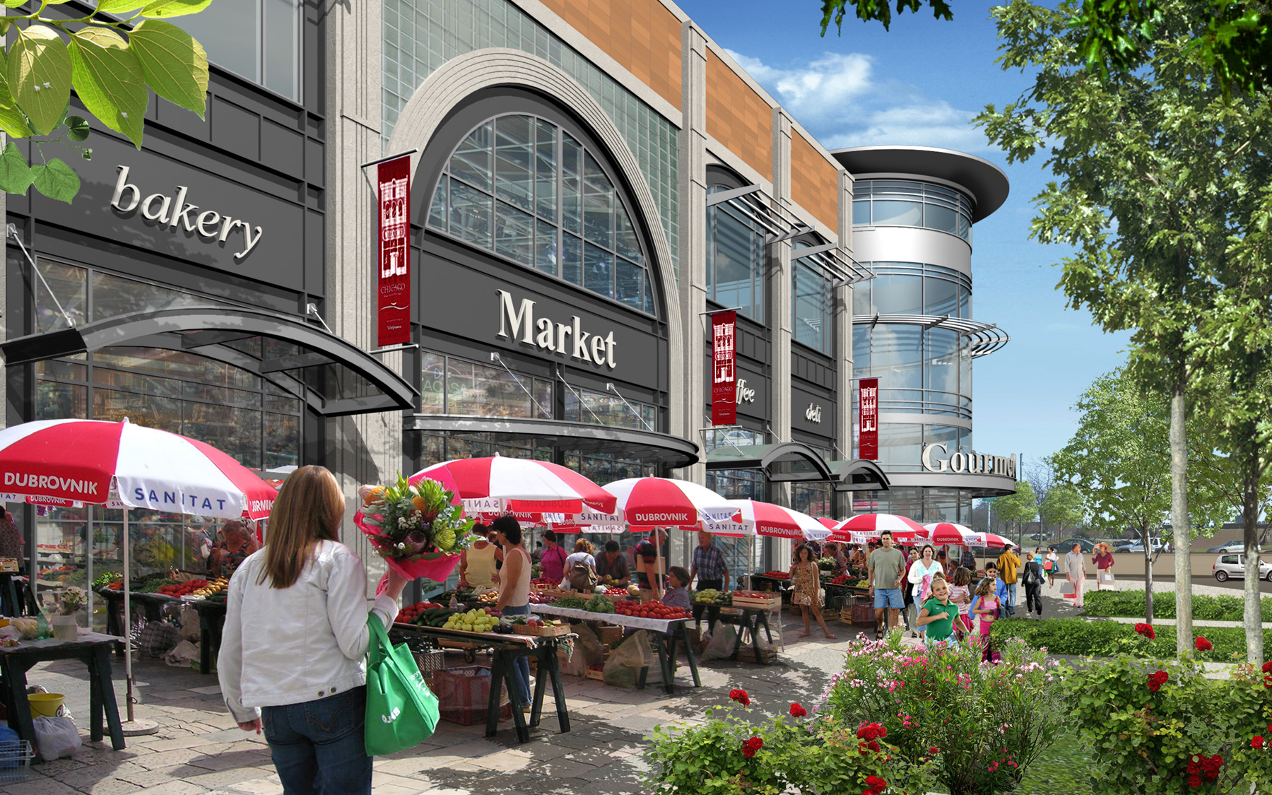 Roundys will operate an 80,000-sf Marianos Fresh Market at New City. 