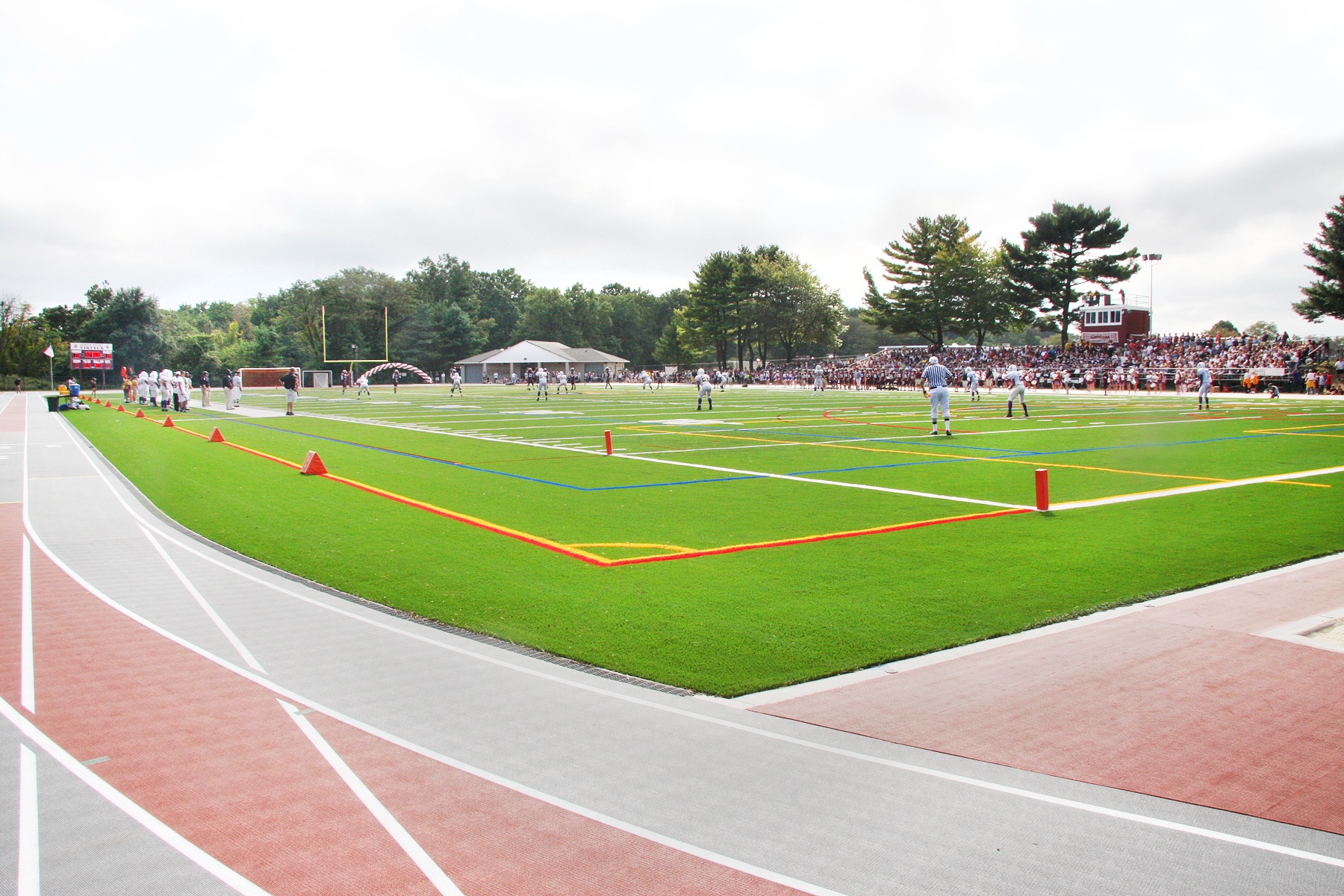 The new, $3.8-million, 100,000-square-foot sports complex replaced and expanded 