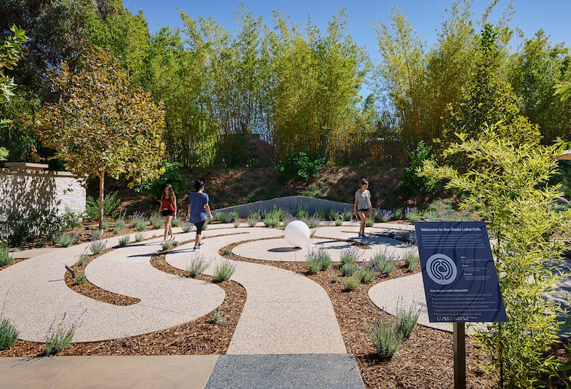 The Oasis Wellness Center Labyrinth