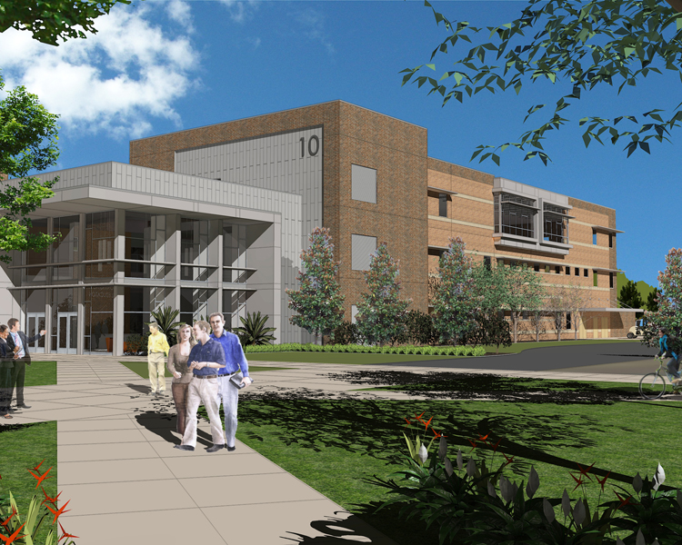 Construction is now under way on the Valencia College West Campus Building 10, a