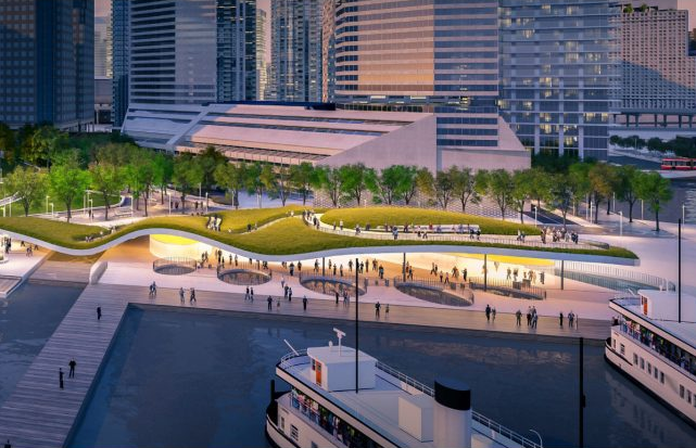 Winning design for Toronto ferry dock poised to be city’s new living room