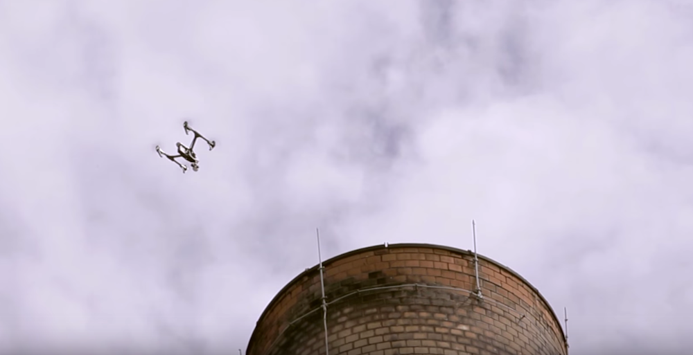 VIDEO: See how Wiss, Janney, Elstner engineers use drones to perform building inspections